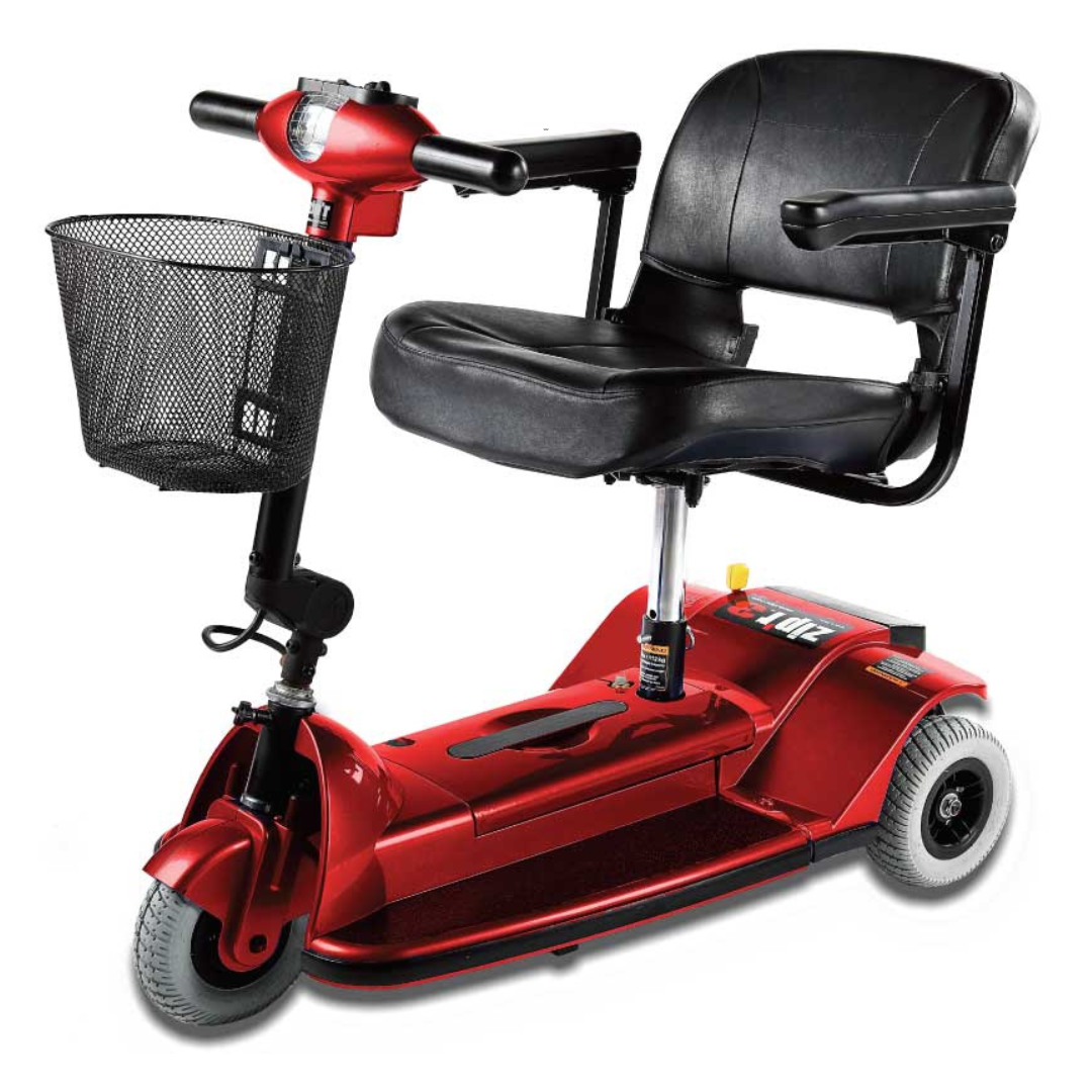 Zip'r 3 Wheel Traveler Mobility Scooter - TSA Travel Approved - Senior.com Scooters